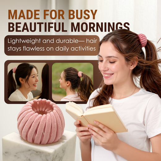 Bird Nest Hair Clip, Twist Bun Maker Claw for Buns, Top Knots & Half-Up Hairstyles