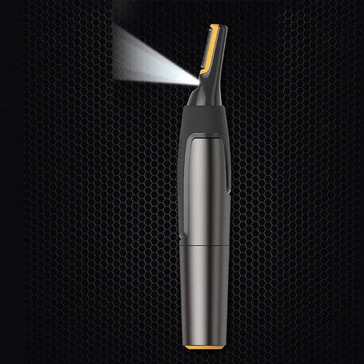 Nose Hair Trimmer, Ultra Thin Precision Trimmer with LED Light for Nose, Ears & Eyebrows