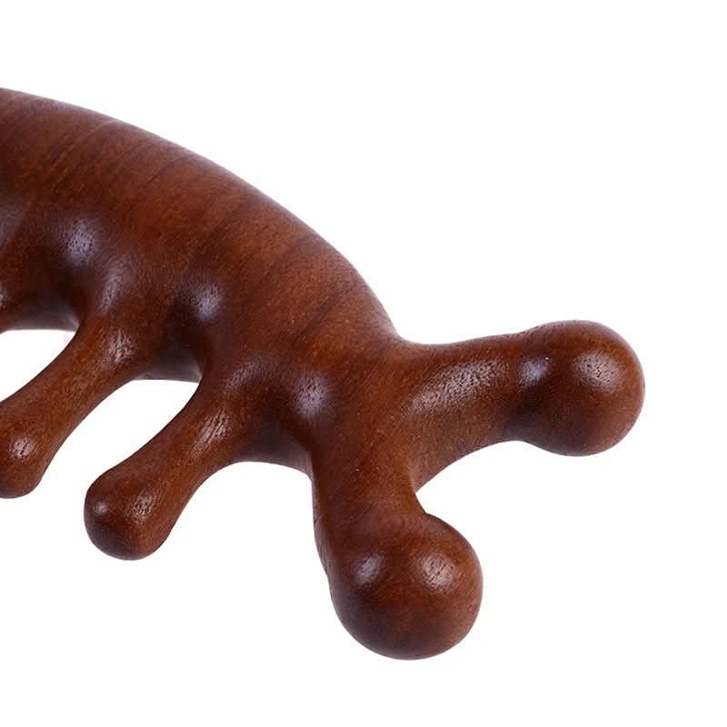 Calmcomb Luxury Sandalwood Massage Comb Antistatic