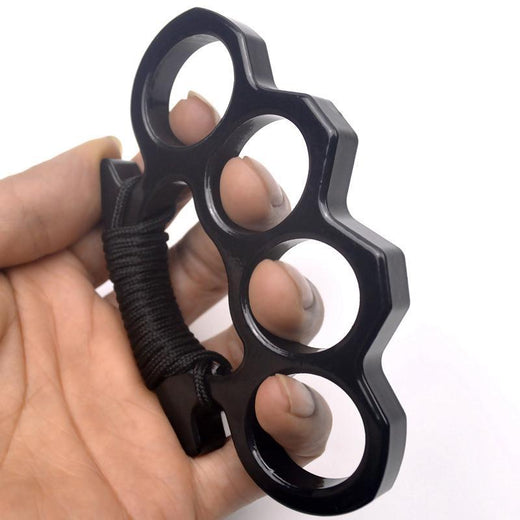 Finger Punch Self Defense Tool, Compact Metal Alloy Finger Tool for Boxing Training & Emergencies