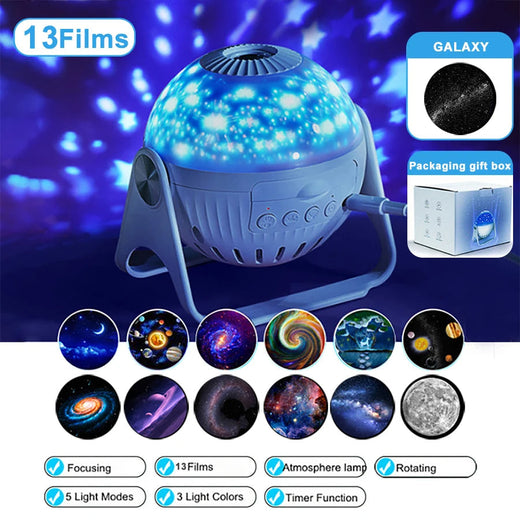 Galaxy Projector, Star Night Light Projector for Bedroom