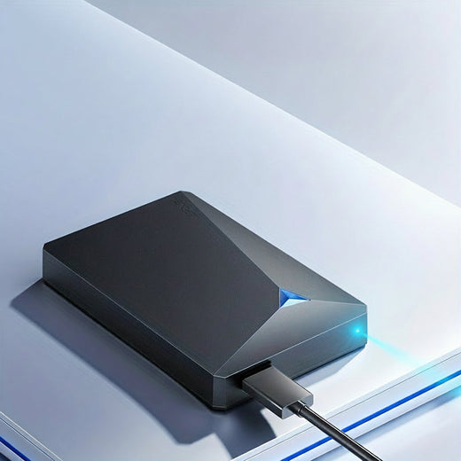 USB External Hard Drive 250GB to 500GB, Slim Portable Backup Drive for PC