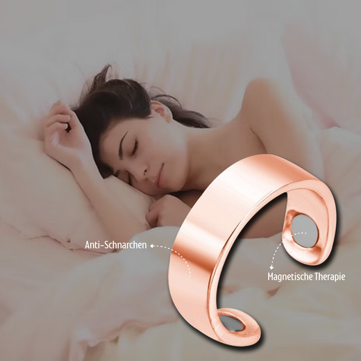 Anti Snoring Ring, Silicone Acupressure Ring Worn on the Little Finger for Quieter Sleep