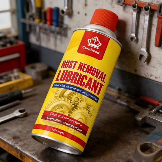 Rust Remover Spray, 3-in-1 Nano Foam Rust Cleaner & Lubricant for Hinges, Bolts & Tools
