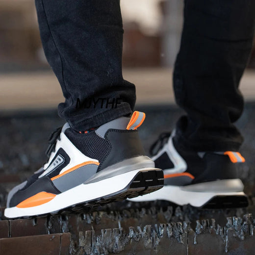 Work Shoes for Men, Protective Industrial Safety Shoes