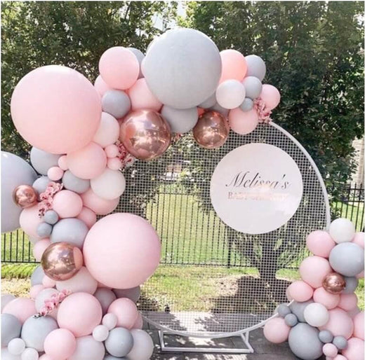 Balloon Garland Kit, Pastel Pink Balloon Arch Kit 89 Pieces