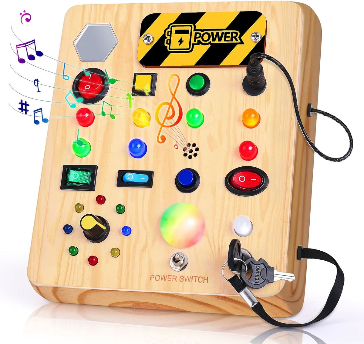 FUNTUNE Montessori Activity Board