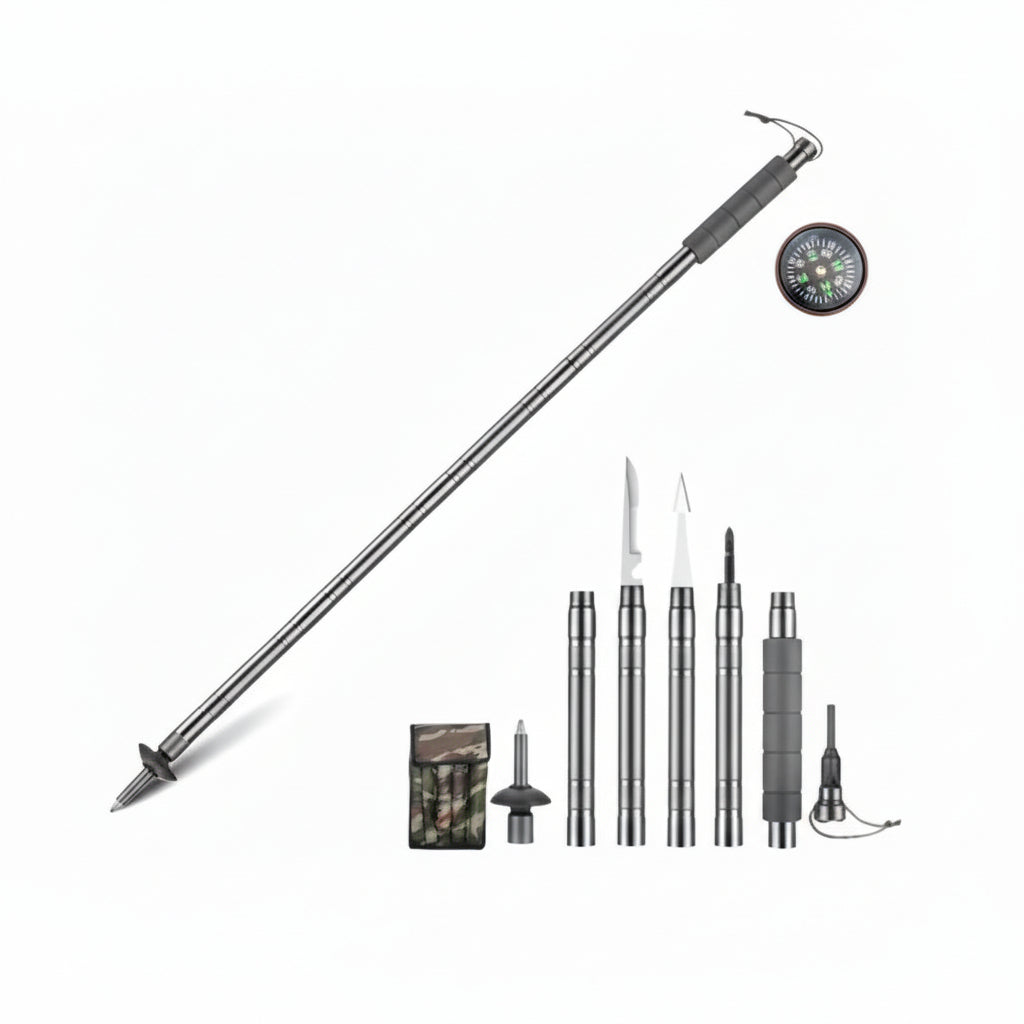 SURVIVAL TREKKER Tactical Hiking Pole