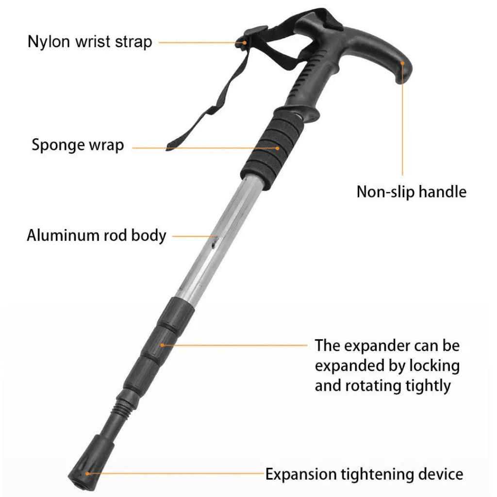 SUMMITGRIP Lightweight Telescopic Hiking Poles