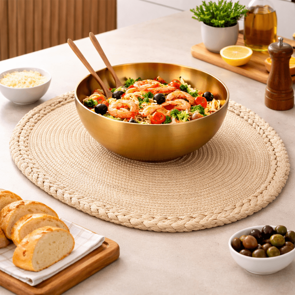 EDELFORM Stainless Steel Serving Bowl