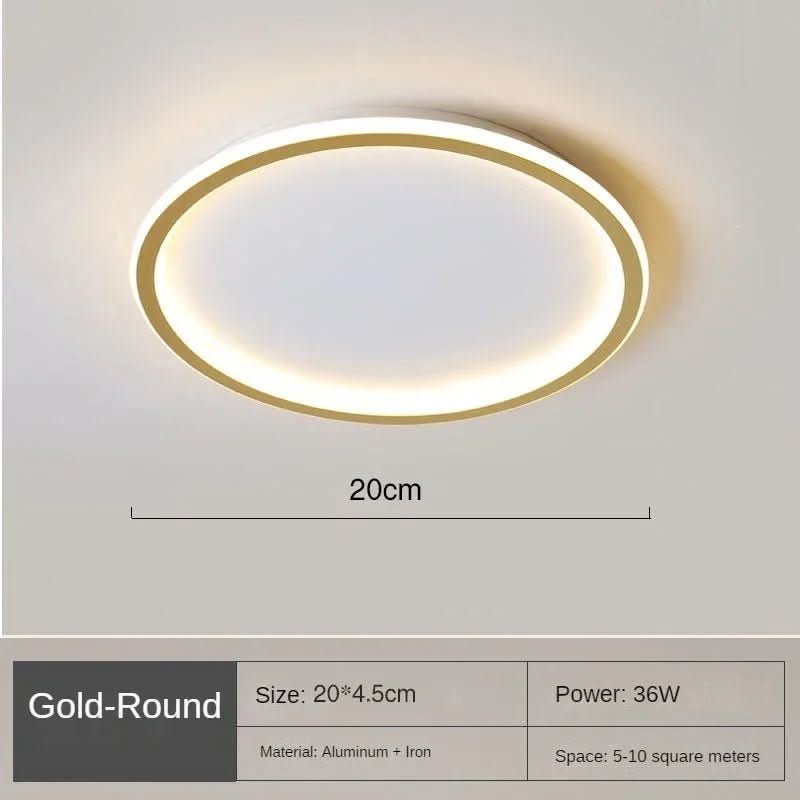 AUROGLOBE Scandinavian LED Ceiling Light