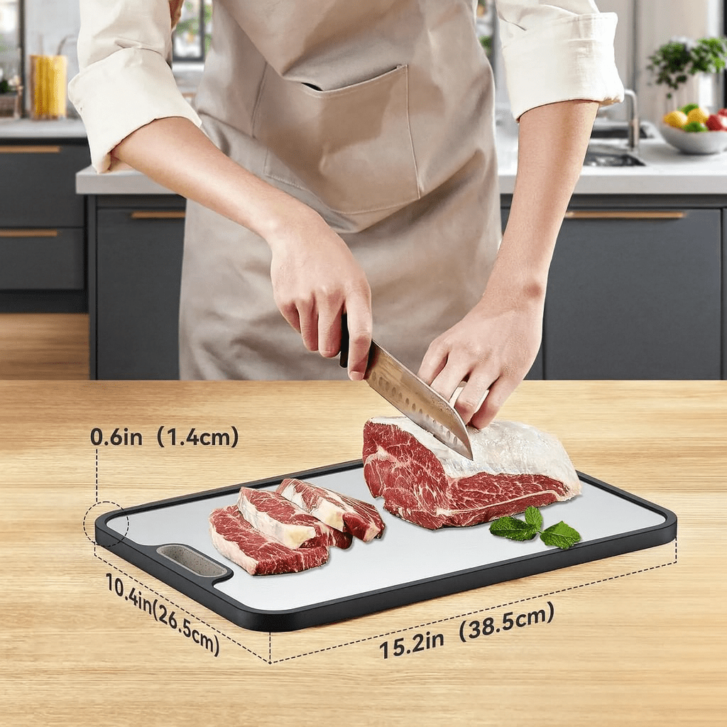 NOBLE CUT Titan Cutting Board Double-Sided Non-Slip Prep