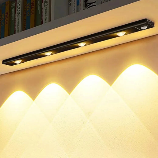 Motion Sensor LED Strip Lights, Under Cabinet LED Light Strip for Kitchen, Closet & Stairs