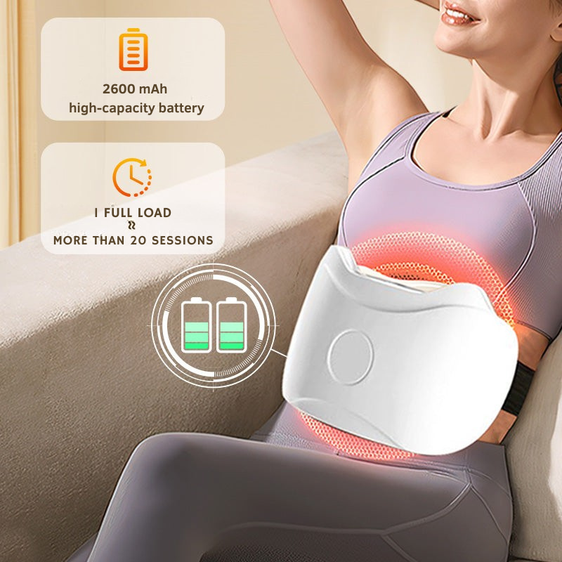 Heated Vibration Belly Massager for Digestion