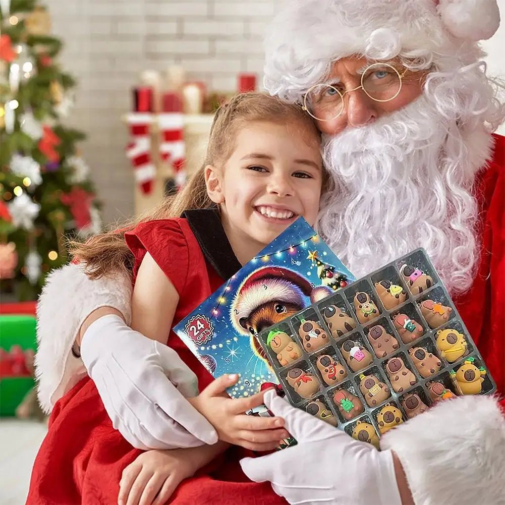 CAPYSMILE 2025 Cute Christmas Countdown Calendar