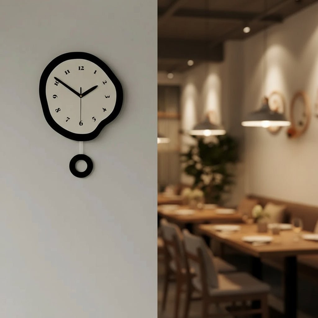 WALLMERA Abstract Wall Clock