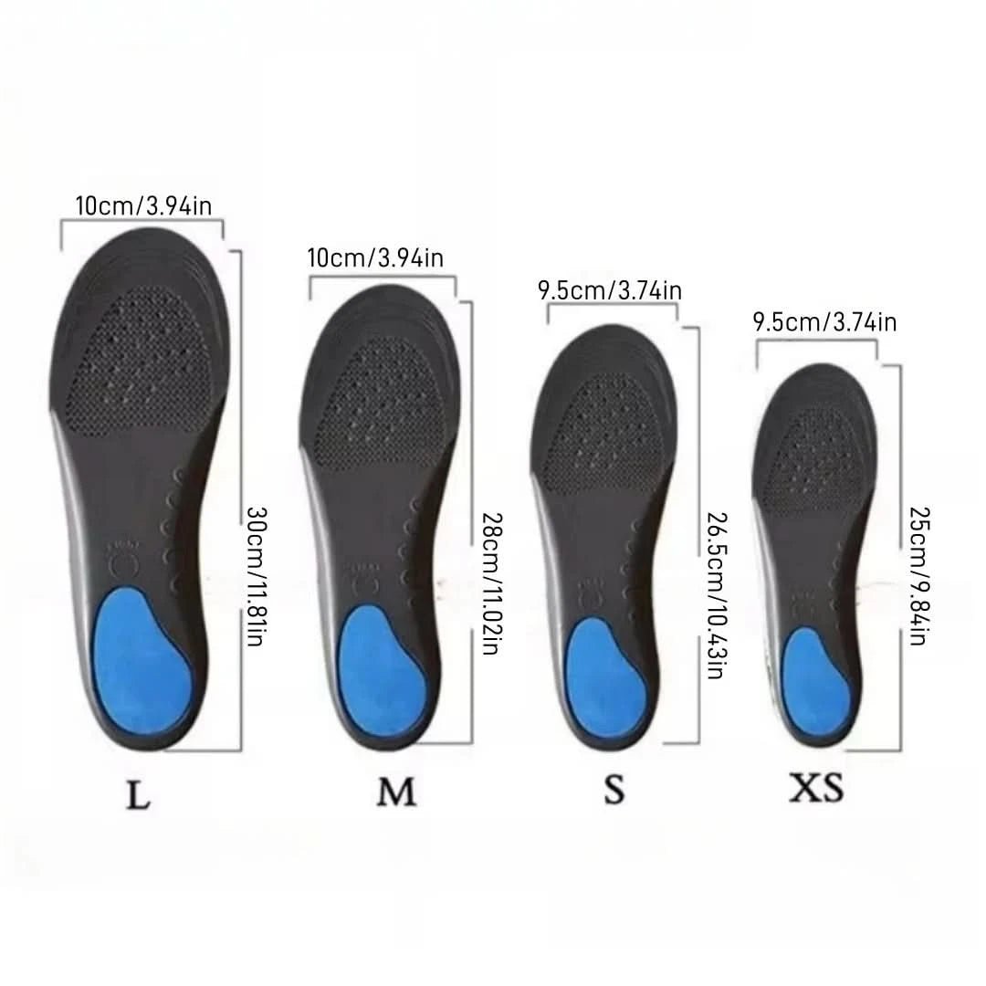 FOOTSERENE Soft Plush Gel Insoles