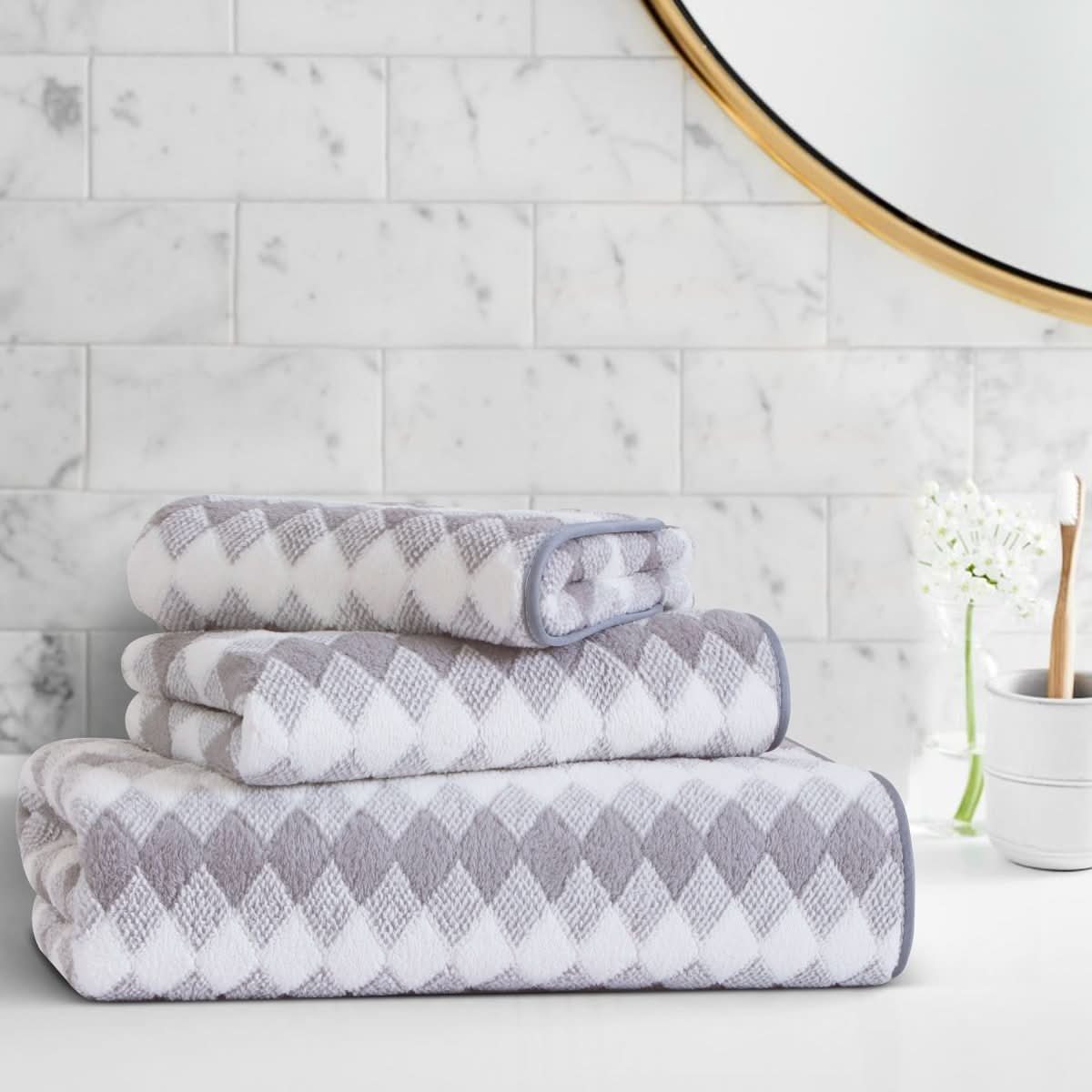 Solenya LuxeWave Towels | Soft, Highly Absorbent & Quick
