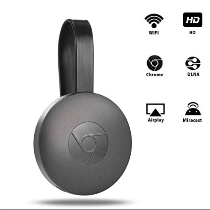 Wireless Video Streamer, HDMI Streaming Device for TV with Dual Band WiFi for iPhone, Android & Chrome