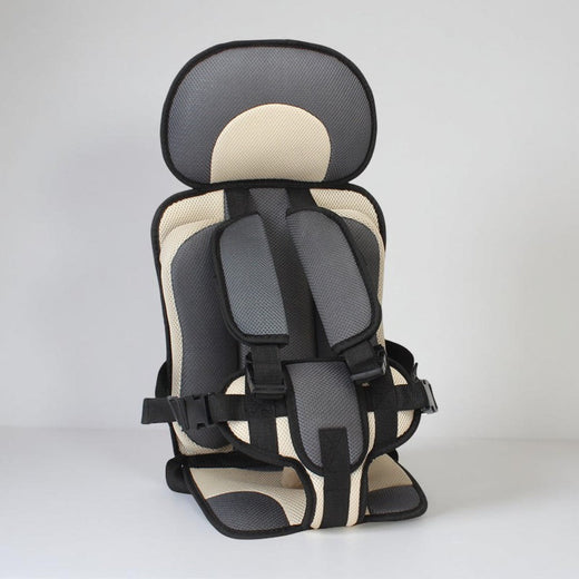 Travel Car Seat for Kids, Slim Child Booster with Adjustable Harness