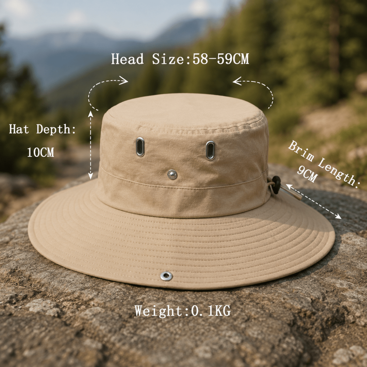 SOLARCREST UV-Protective Adventure Hat