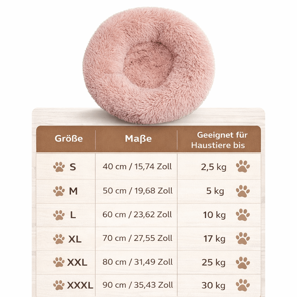 CALMING DOG Super Soft Dog Bed