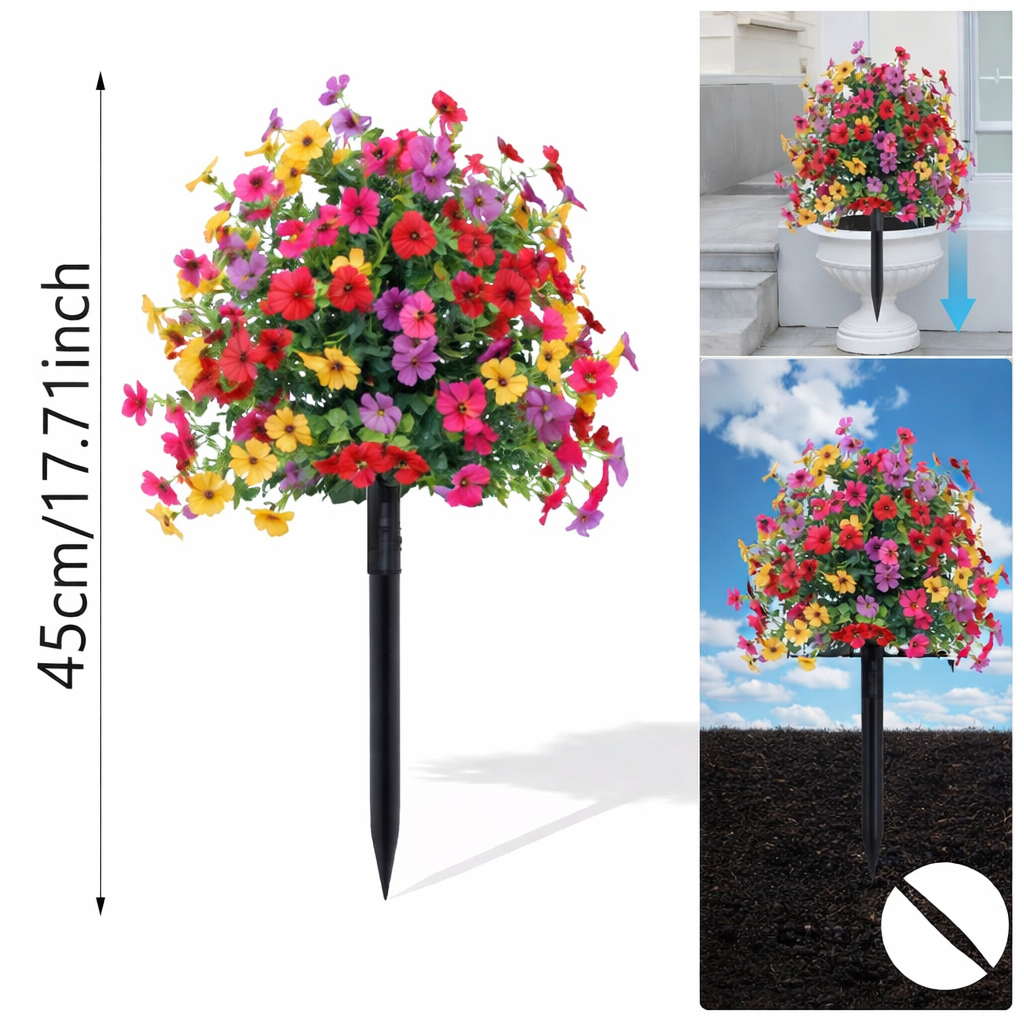 FLORASILK High-Quality Artificial Silk Flowers