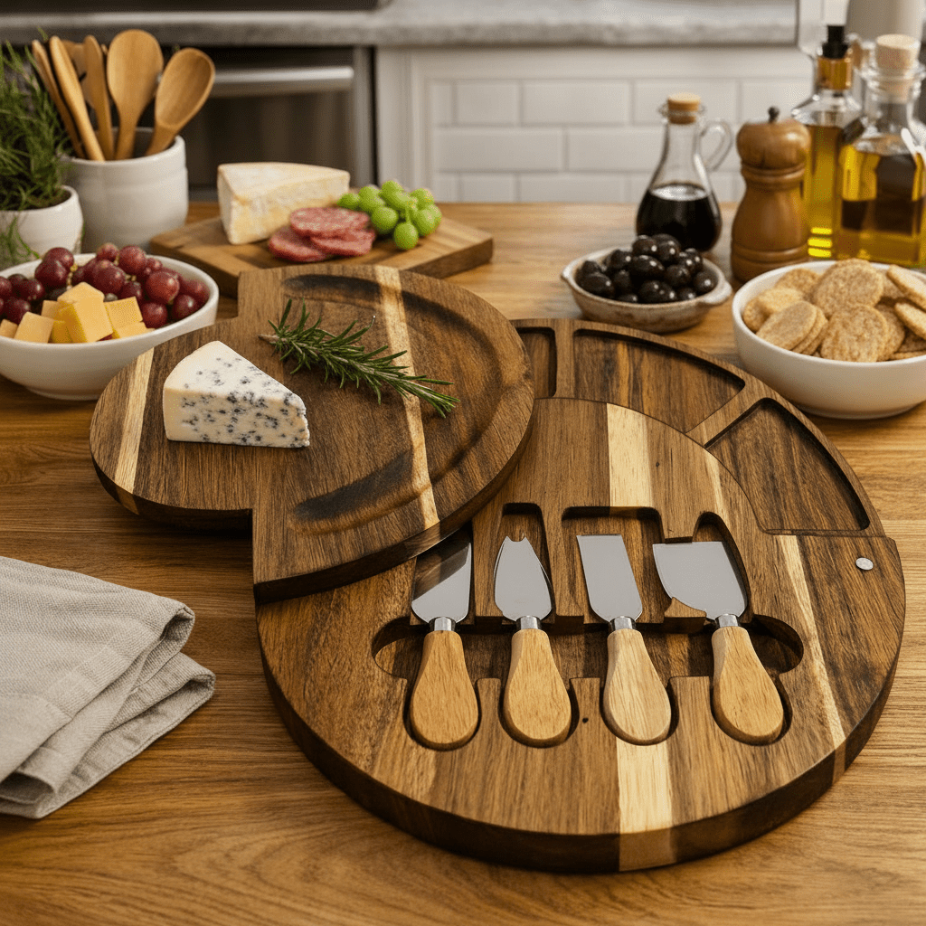 TABLEVA Premium Charcuterie Board Set
