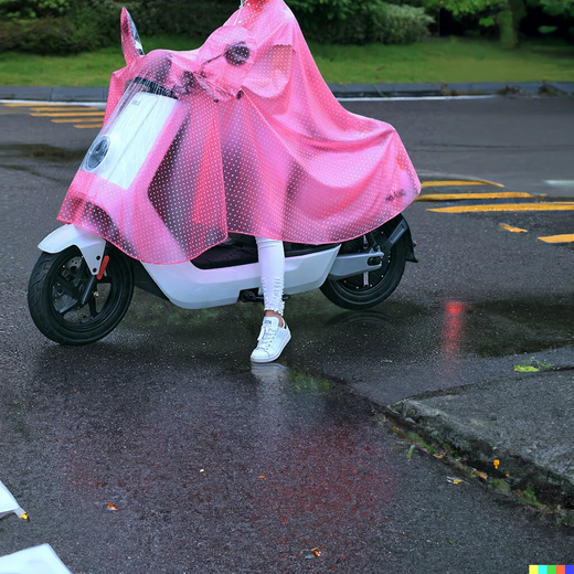 Motorcycle Rain Suit, Full Body Thick Waterproof Rain Coat