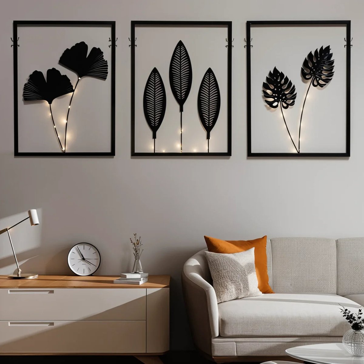 SOFTSPARK Color-changing LED Frame Lamp Set