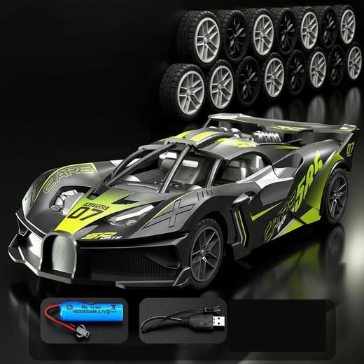 Remote Control Car Electric Sports Car for Kids, Fast RC Car Toy for Boys & Beginners, 8 Inch Remote Control Race Car