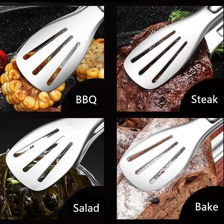 GRIPTONG Stainless Steel Grill Tongs