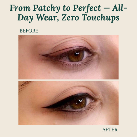 Eyeliner Pen, Precision Tip Waterproof Smudge-Proof Eyeliner for Beginners & Everyday Wear