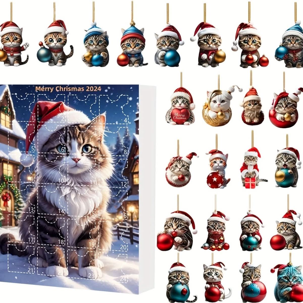 PURRICAL 24-Day Cat Advent Calendar