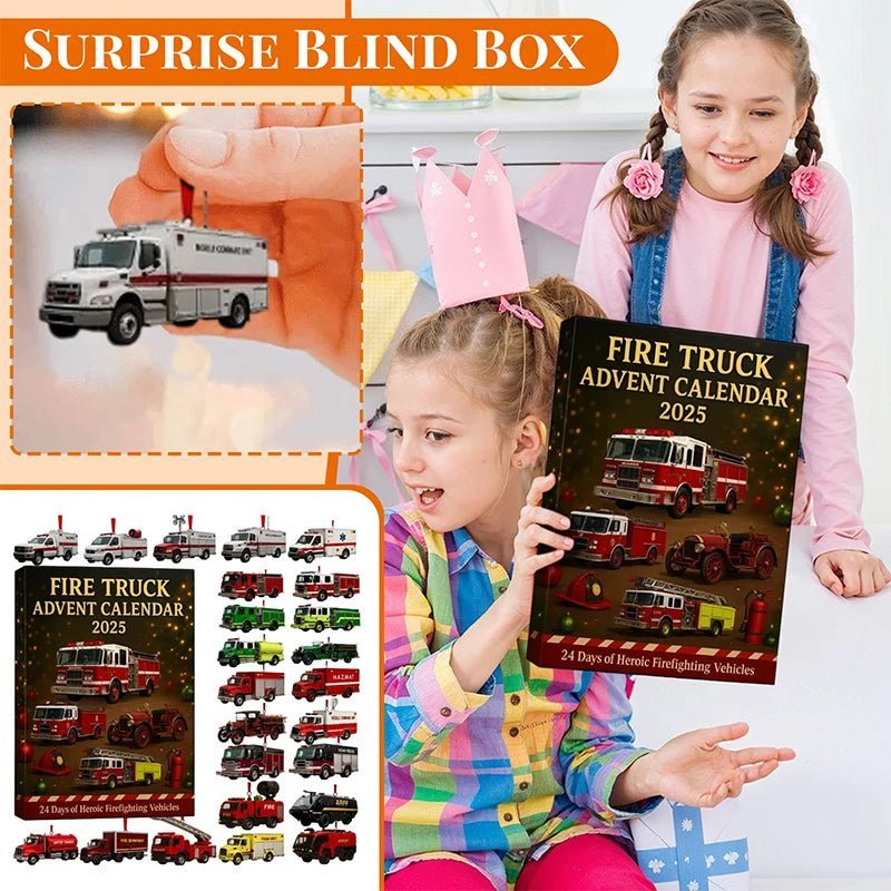 FIRESPARK 2025 24-day Fire Truck Advent Calendar