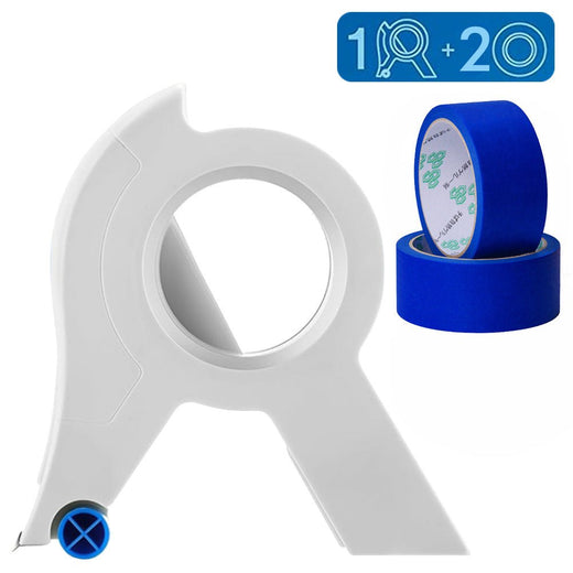 Masking Tape Applicator, Painter's Tape Dispenser Tool for Clean Paint Lines on Walls & Trim