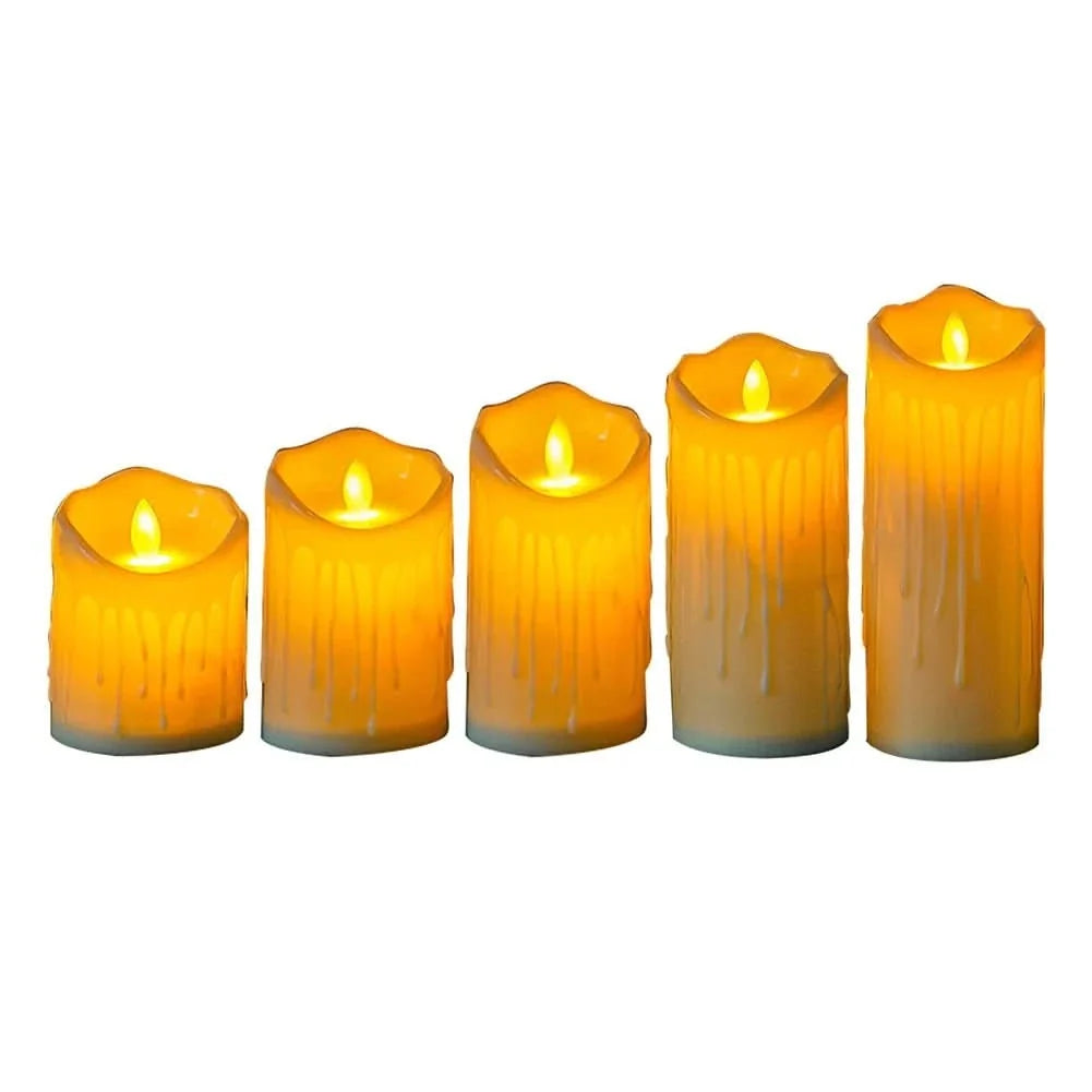 LumiFlame LED Candles Flameless Electronic Decoration