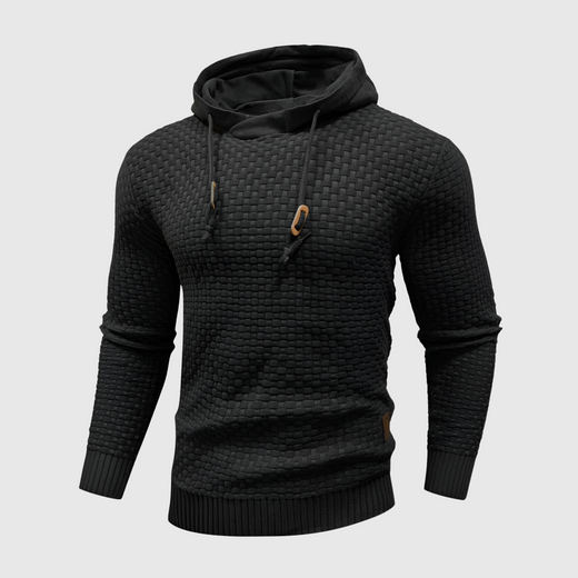 Men's Hoodie, Durable Comfortable Pullover Hoodie for Work & Everyday Wear