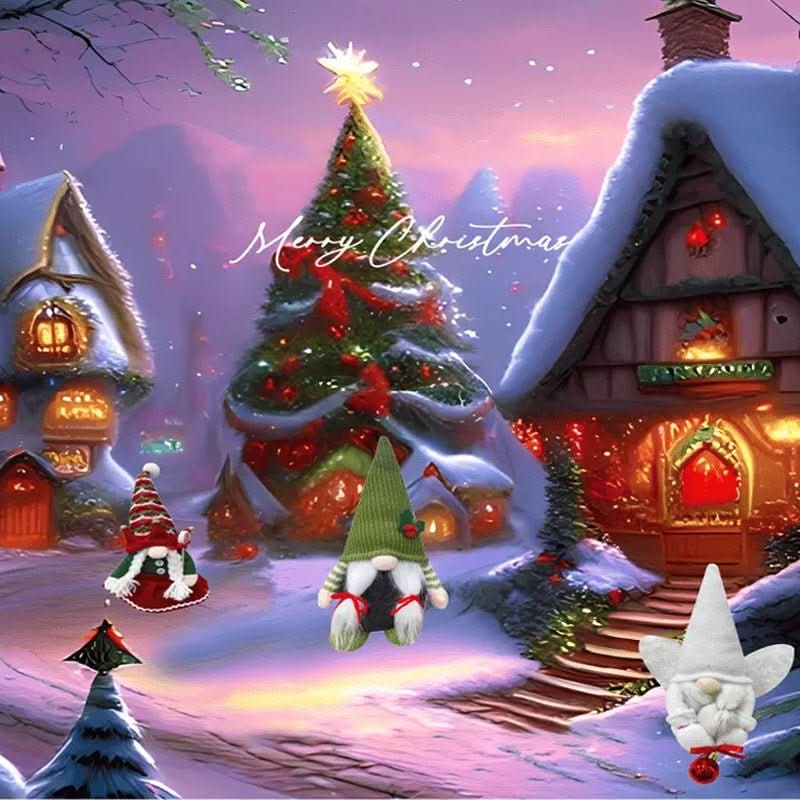 WINTERWHISP 2025 Handmade Plush Gnome Advent Calendar