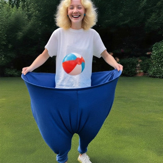 Giant Pants Ball Game, Oversized Catching Game for Outdoor Parties, Kids & Adults