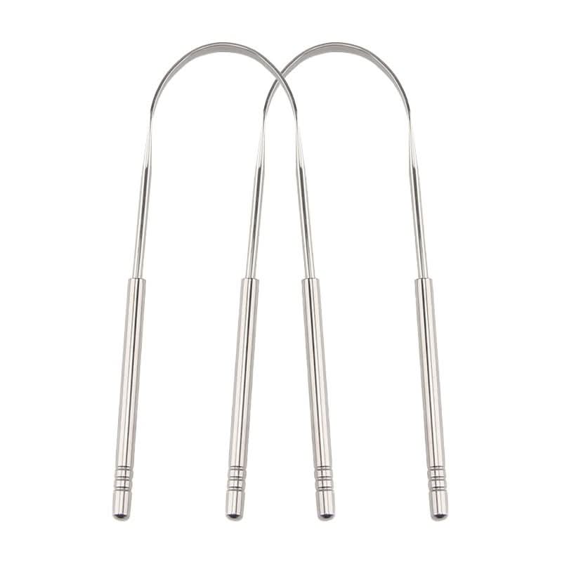 ScrapEMaster Tongue Cleaner Stainless Steel Scraper