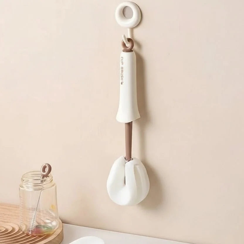 SCRUBORA 2-in-1 Sponge Brush