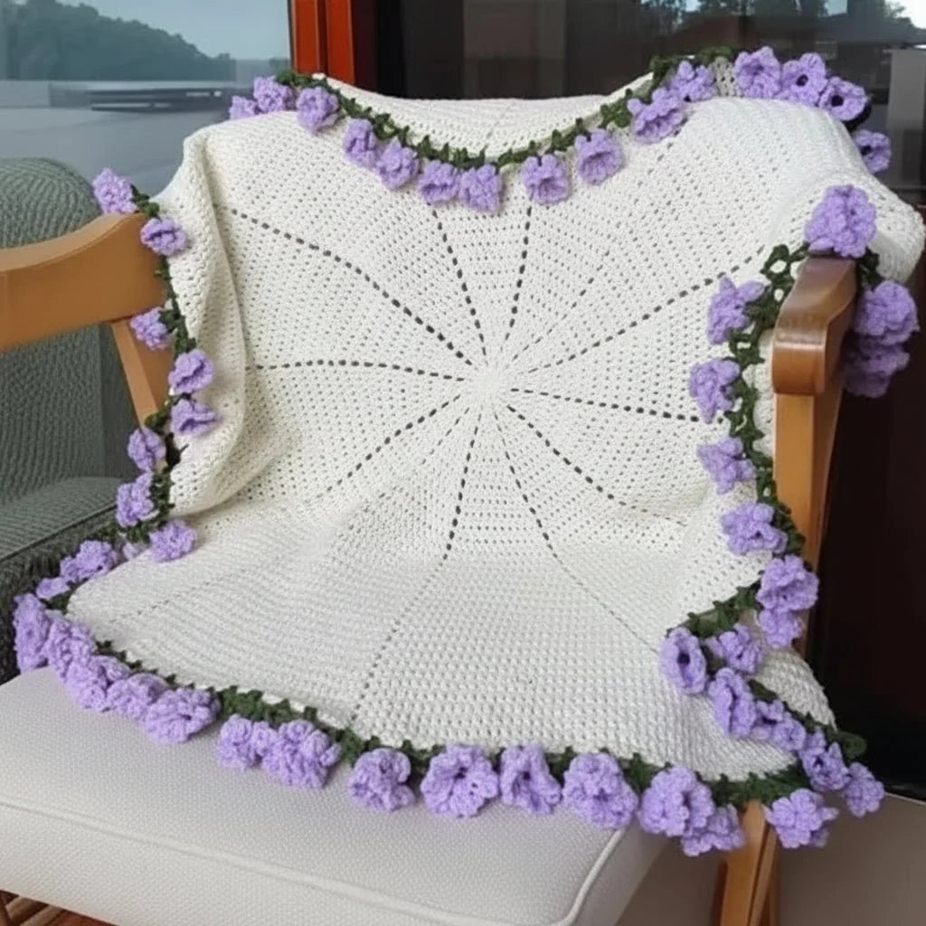 FLORAVA Handmade Blanket