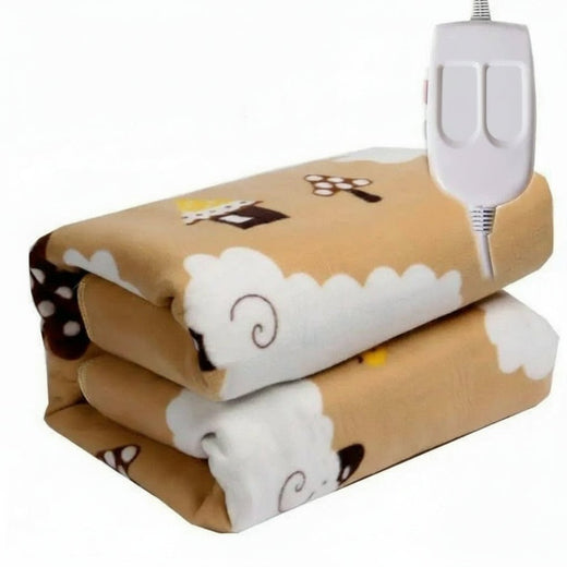 Heated Blanket Plush Electric Throw with Smart Temperature Settings, Soft Electric Blanket for Couch & Bed, Cozy Gifts for Mom
