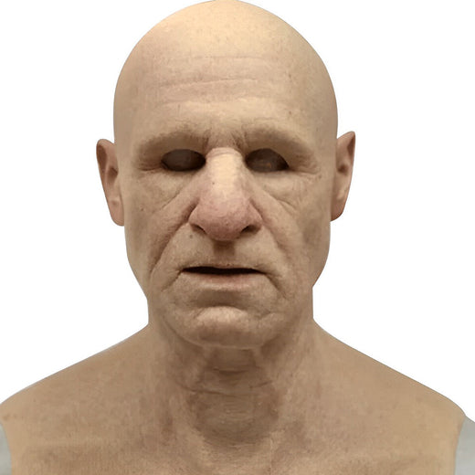 Realistic Latex Mask, Full Head Ultra Realistic Mask with Movable Mouth in 21 Styles