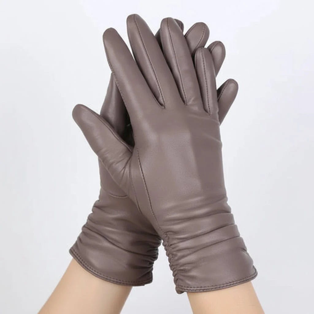 LUXLEATHER Women's Leather Gloves Lined