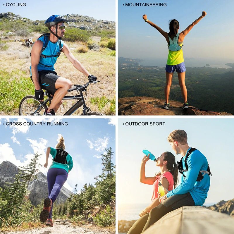 RUNPEAK Adjustable Breathable Backpack