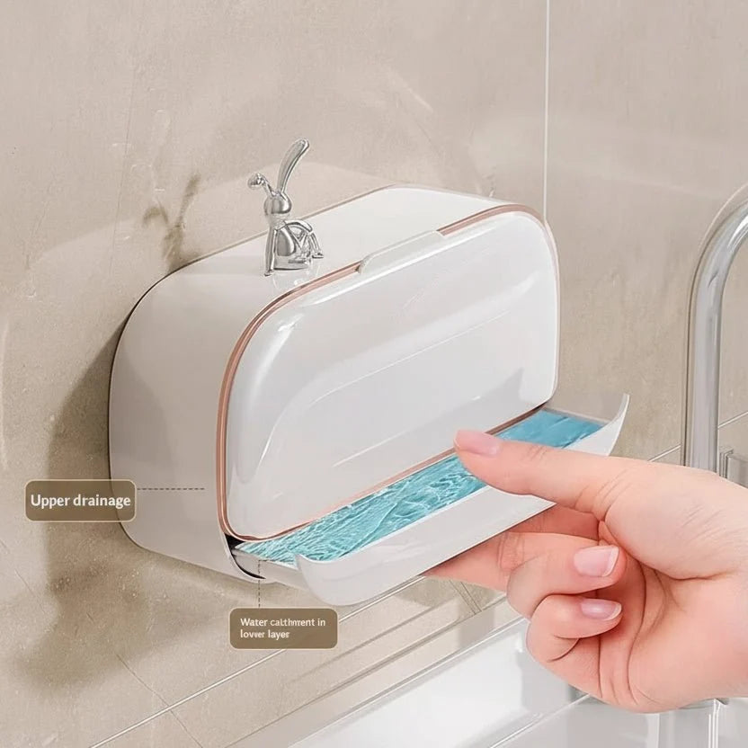 CLEANDRA Drain Soap Holder