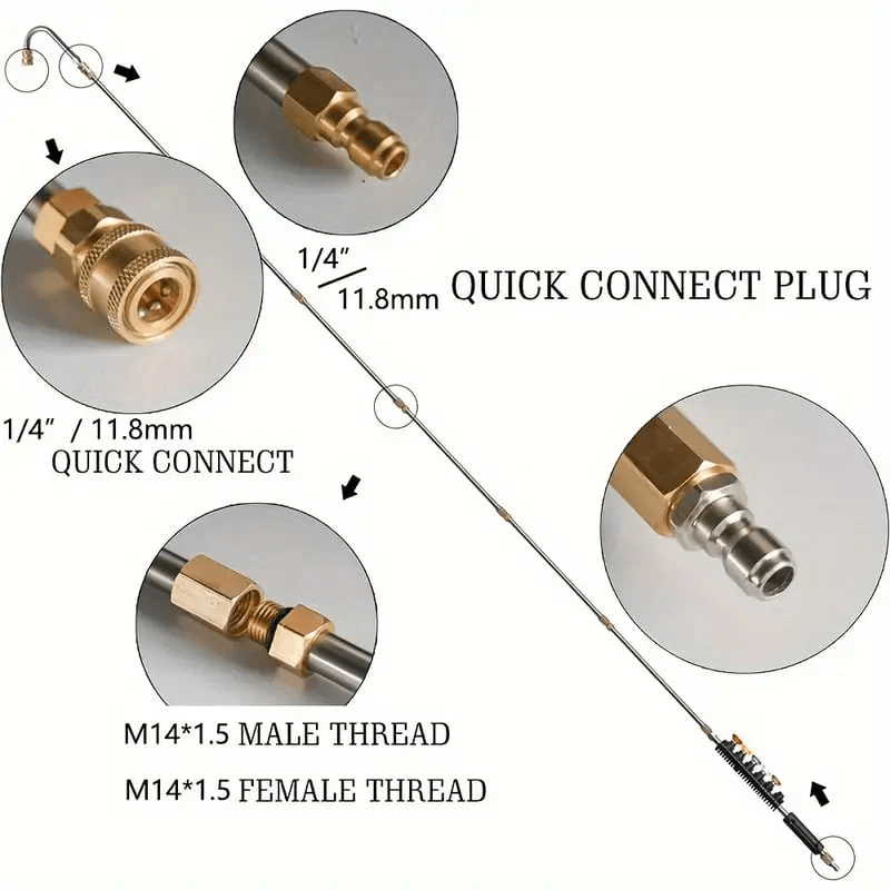 CLEANREACH Telescopic Rod Set