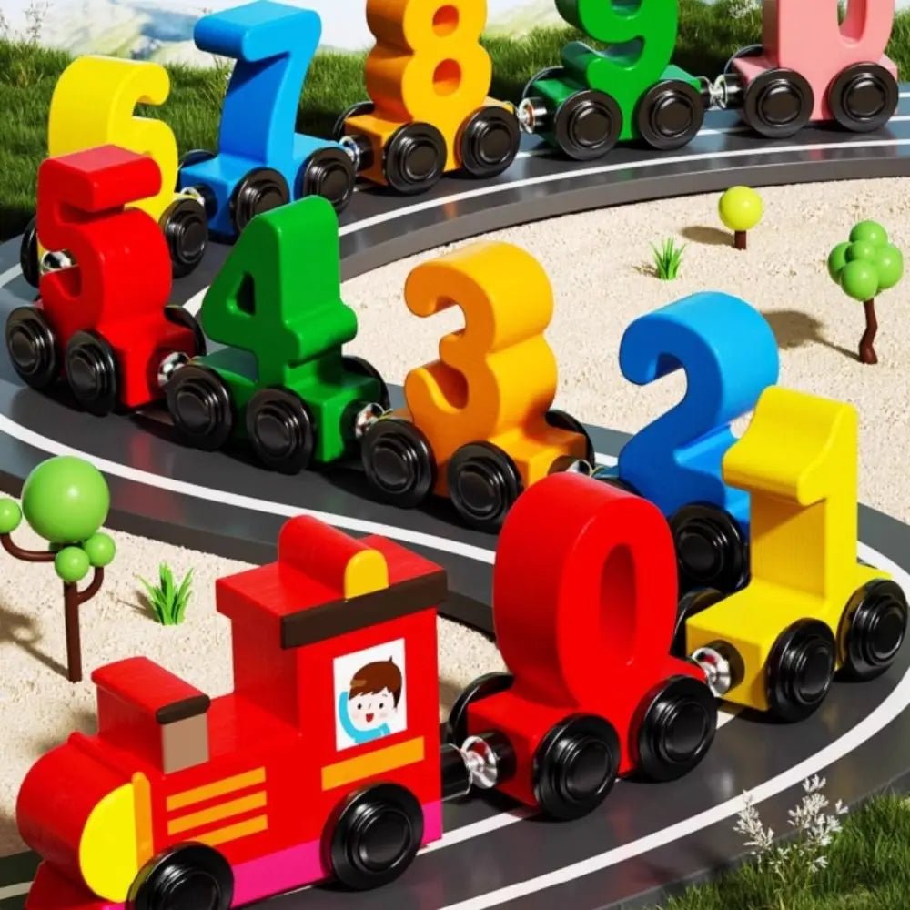 WOODTRAINS Creative Wooden Magnetic Train